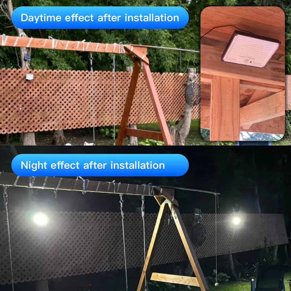 1pc-172LED Solar Wall Light with 5m Cable, Motion Sensor, 3 Modes, IP65 Waterproof Outdoor Light
