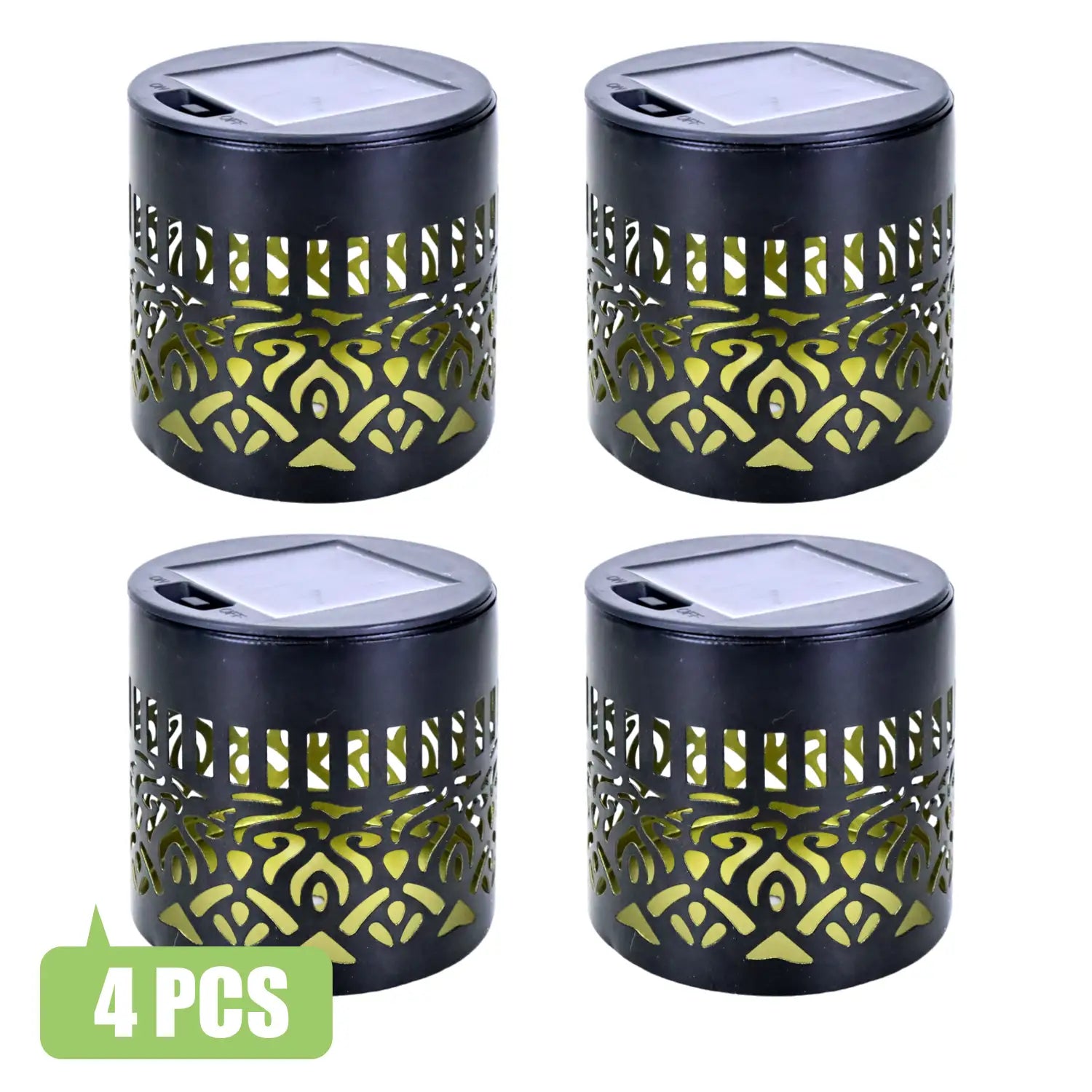 1 Pack Mandala Solar Wall Lights, IP65 Waterproof Outdoor Decorative Lights for Garden, Fence, Patio, Holiday Decoration