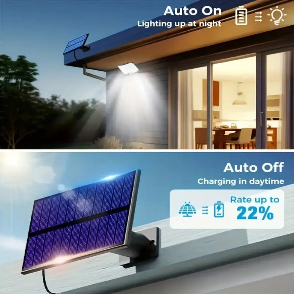 234 LED Solar Street Light — IP65, Motion Sensor, Dusk to Dawn
