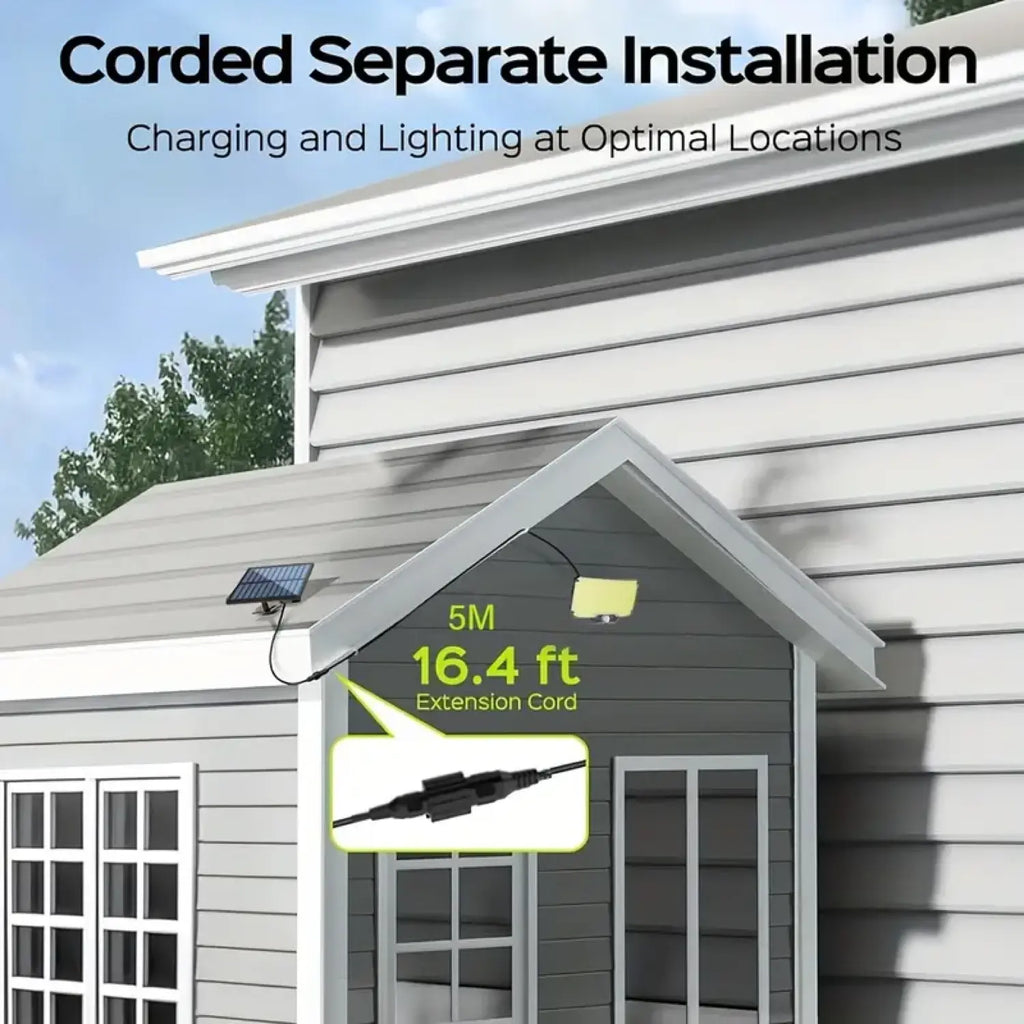 234 LED Solar Street Light — IP65, Motion Sensor, Dusk to Dawn