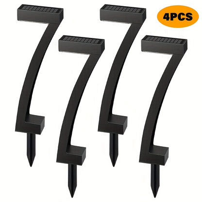 4 Pack Solar Pathway Lights, IP65 Waterproof LED Outdoor Landscape Lights for Garden